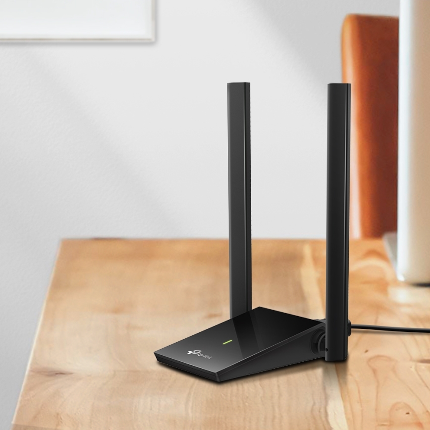 TP-Link - Bežični USB mrežni adapter s antenama visokog dobitka Archer T4U Plus Wi-Fi