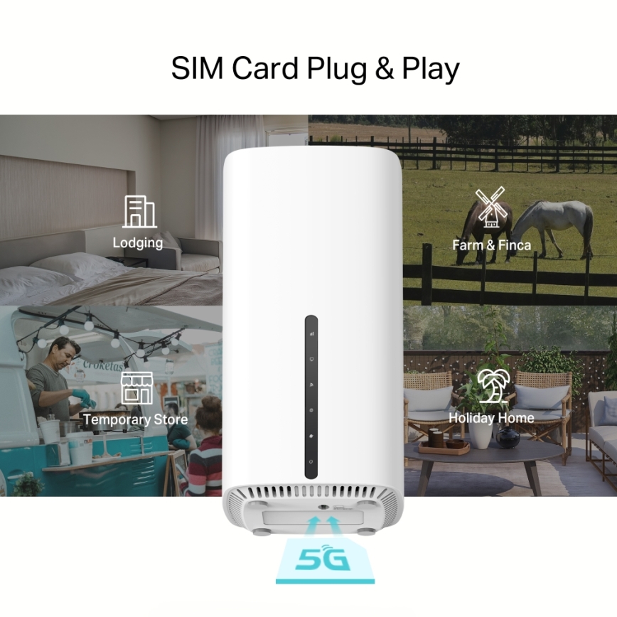 TP-Link - Bežični dvopojasni gigabitni 5G usmjerivač Archer NX200 Wi-Fi