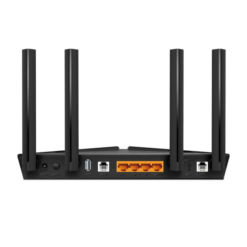 TP-Link - Dvopojasni VDSL/ADSL modemski usmjerivač s Wi-Fi 6 Archer VX1800V