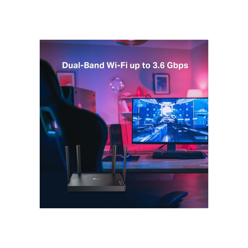 TP-Link - Dvopojasni Wi-Fi 7 usmjerivač Archer BE220