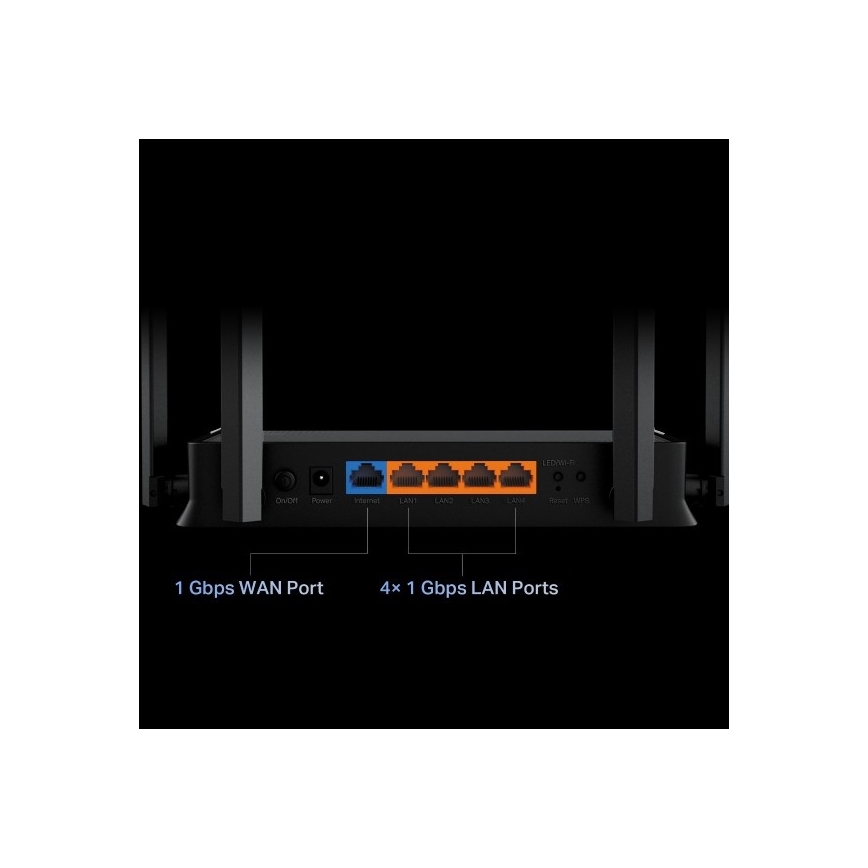 TP-Link - Dvopojasni Wi-Fi 7 usmjerivač Archer BE220