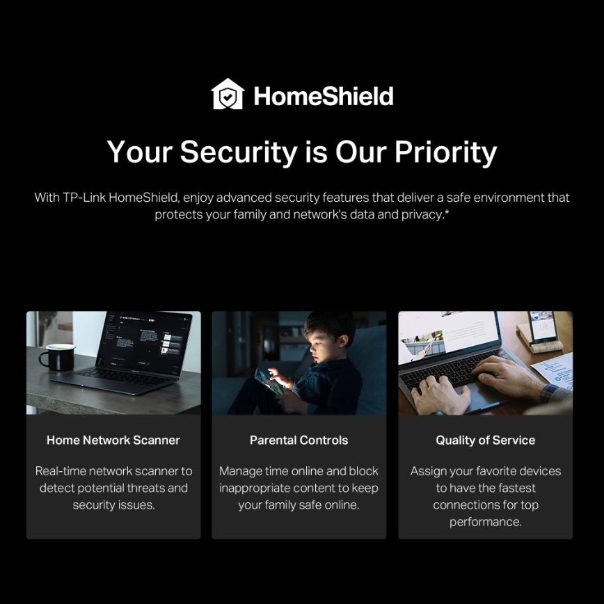 TP-Link - Dvopojasni Wi-Fi 7 usmjerivač