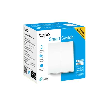 TP-Link - Dvostruki pametni prekidač za svjetla 2xAAA Wi-Fi