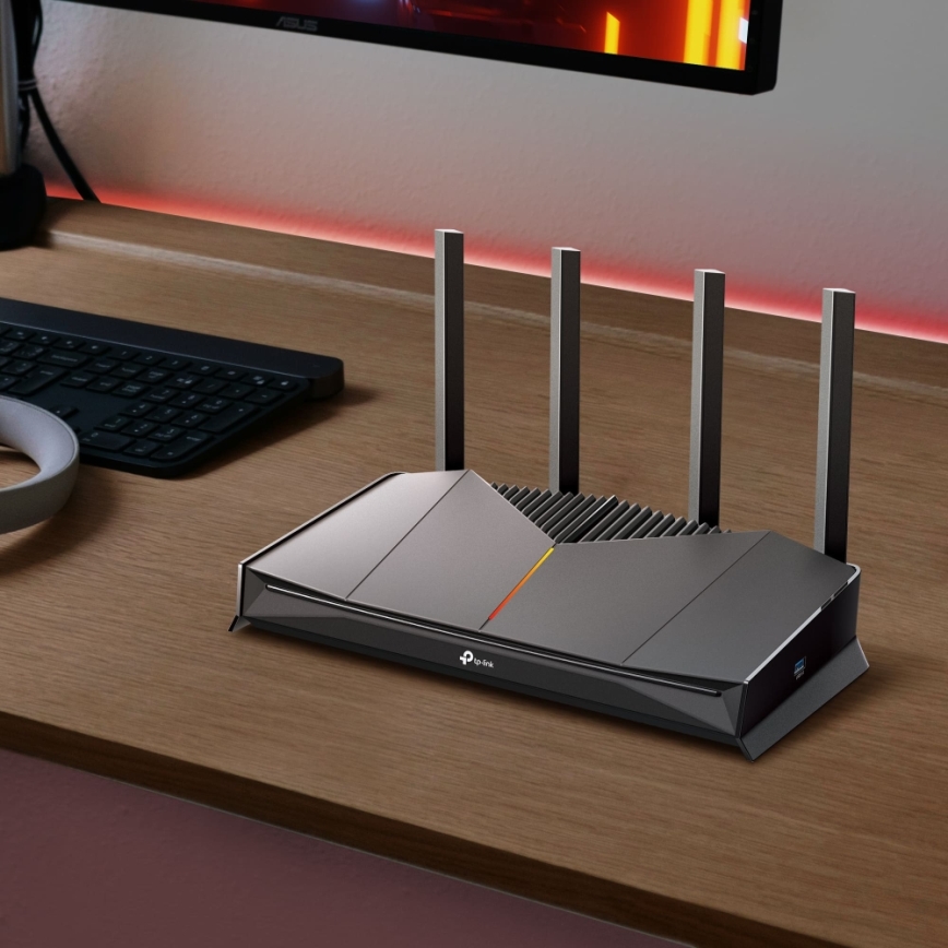 TP-Link - Gejmerski dvopojasni Wi-Fi 7 usmjerivač Archer GE230