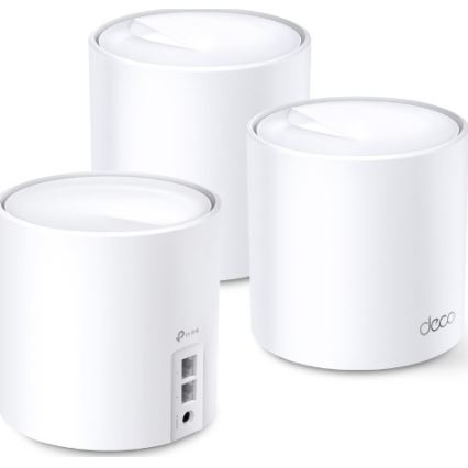 TP-Link - Komplet od 3 Wi‑Fi 6 mesh sustava za cijeli dom Deco X50