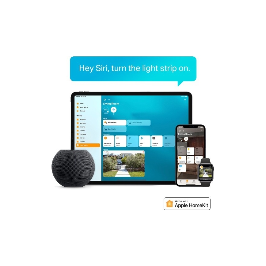 TP-Link - LED RGBW prigušiva traka 5 m LED/13W/230V Wi-Fi