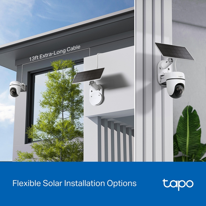 TP-Link - Pametna solarna kamera 5V IP65 Wi-Fi