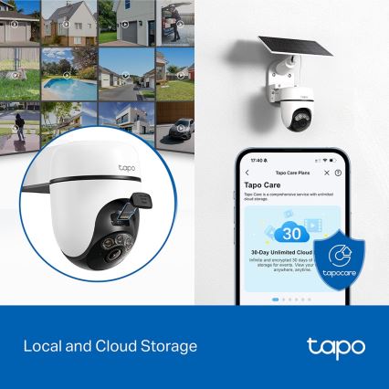 TP-Link - Pametna solarna kamera 5V IP65 Wi-Fi