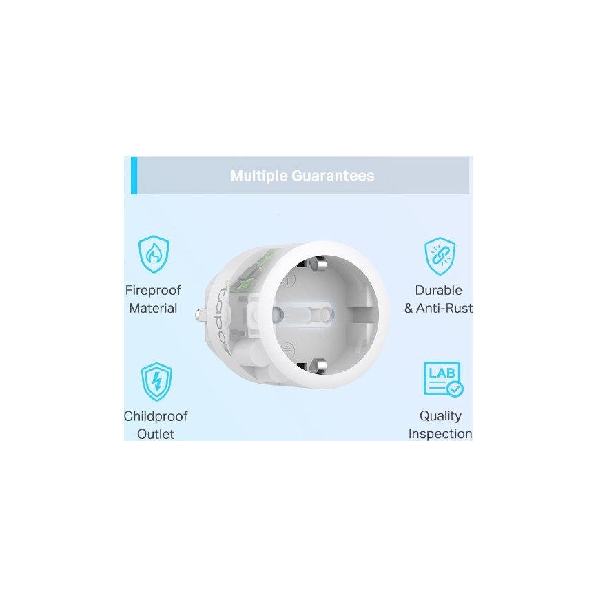 TP-Link - Pametna utičnica F 3680W Wi-Fi
