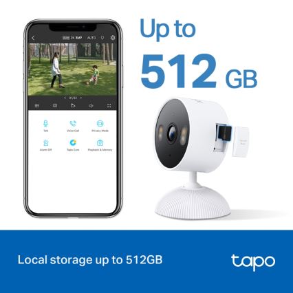 TP-Link - Pametna vanjska kamera 3MP 5V Wi‑Fi