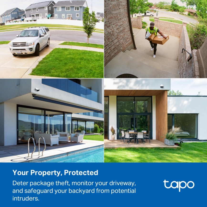 TP-Link - Pametna vanjska kamera IP65 5V Wi-Fi