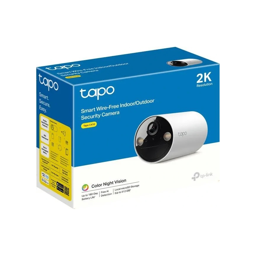 TP-Link - Pametna vanjska kamera IP65 Wi-Fi Tuya