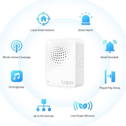 TP-Link - Pametni hub MATTER Wi-Fi Tapo H100