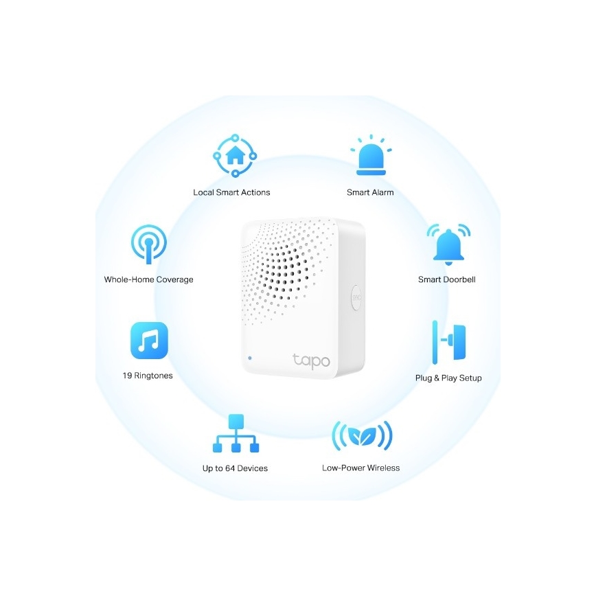 TP-Link - Pametni hub MATTER Wi-Fi Tapo H100