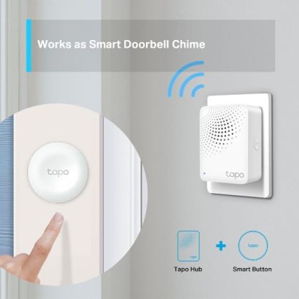 TP-Link - Pametni hub MATTER Wi-Fi Tapo H100