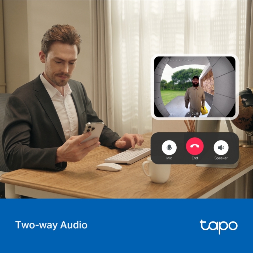 TP-Link - Pametni mini video zvono
