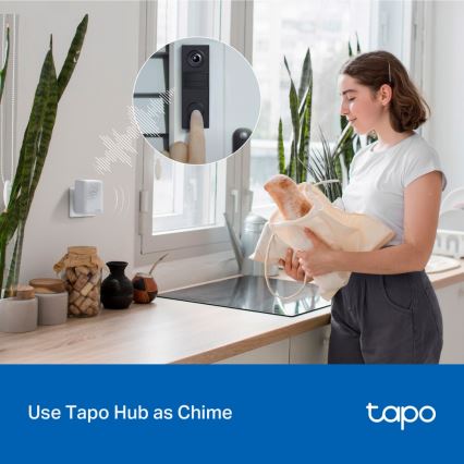 TP-Link - Pametni mini video zvono Wi-Fi