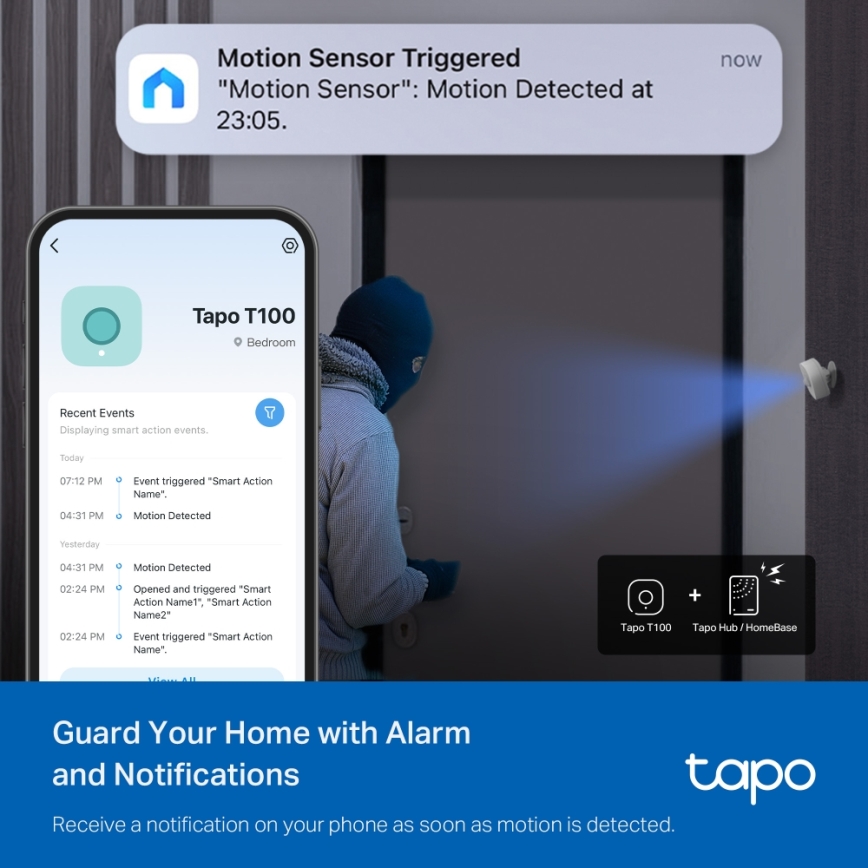 TP-Link - Pametni senzor pokreta 1xCR2450