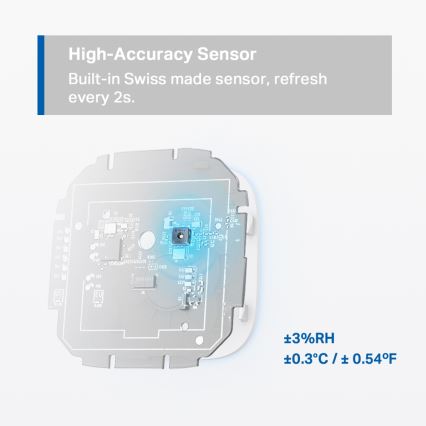 TP-Link - Pametni senzor za mjerenje temperature i vlažnosti, napaja se s 2x AAA baterijama