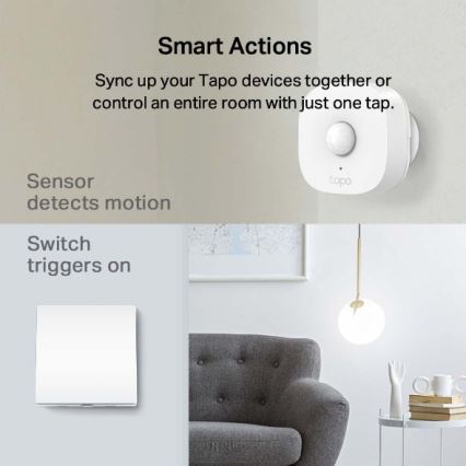 TP-Link - Pametni svjetlosni prekidač 2xAAA Wi-Fi