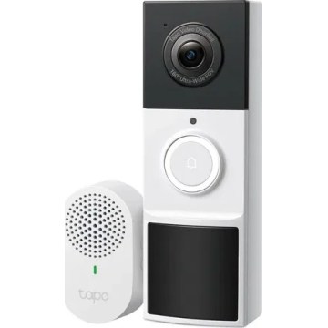 TP-Link - Pametno video zvono s senzorom 2K 6400 mAh IP65 Wi-Fi