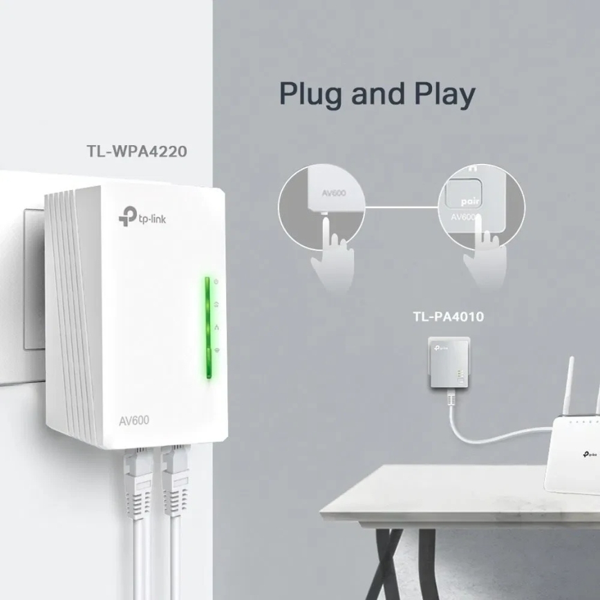 TP-Link - Powerline Wi-Fi komplet
