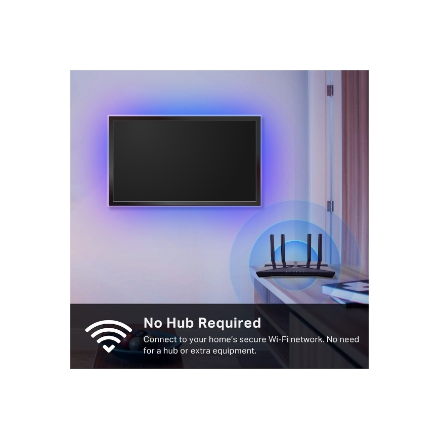 TP-Link - RGBW LED prigušivačka traka 5 m LED/13W/230V Wi-Fi