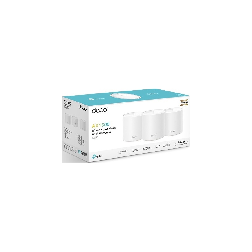 TP-Link - SET od 3 Wi‑Fi 6 mesh uređaja za cijeli dom Deco X10