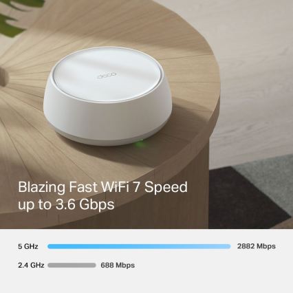 TP-Link - Set od 3 Wi‑Fi 7 mesh čvorova za cijeli dom