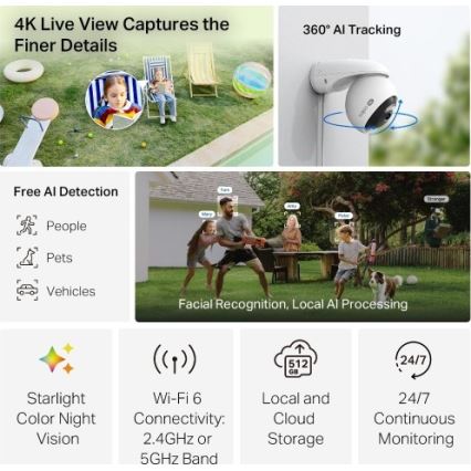 TP-Link - Vanjska IP66 Wi-Fi kamera