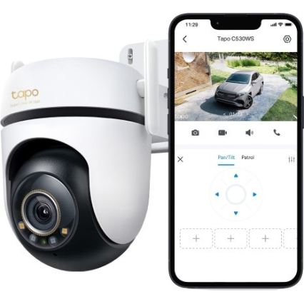 TP-Link - Vanjska kamera sa senzorom, IP66 i Wi-Fi