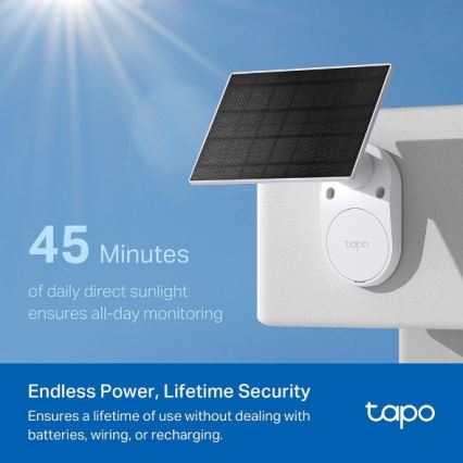 TP-Link - Vanjska solarna kamera IP65 Wi-Fi