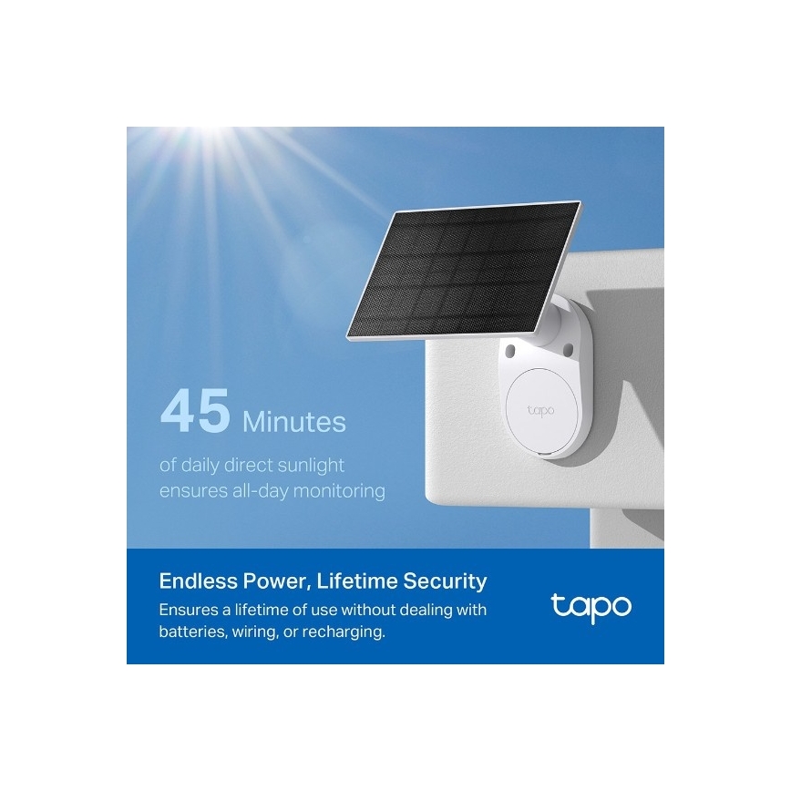 TP-Link - Vanjska solarna kamera IP65 Wi-Fi
