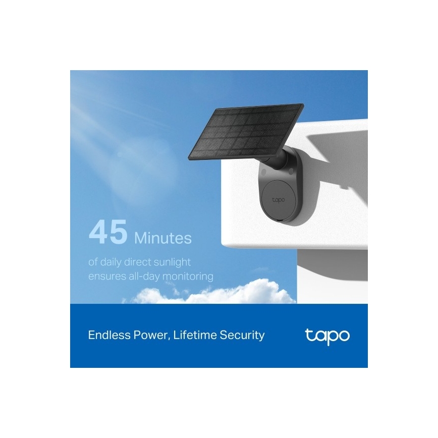 TP-Link - Vanjska solarna kamera sa senzorom, IP65 i Wi‑Fi