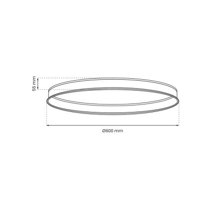 Tračni sustav MAGNETIC TRACK pr. 60 cm crna