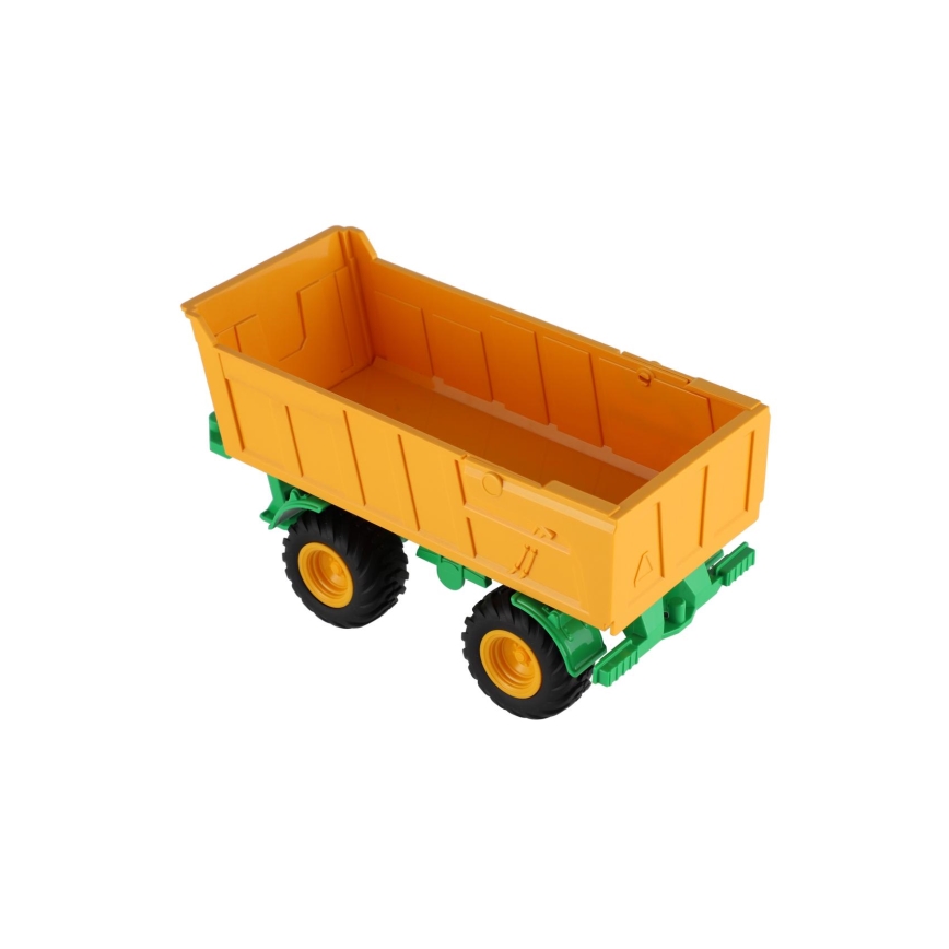 Traktor Zetor s prikolicom 2xAA + daljinsko upravljanje