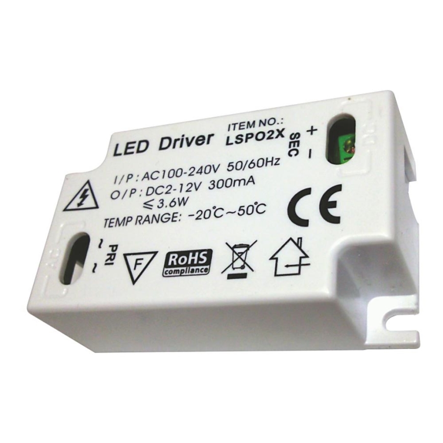 Transformator za LED trake LS-P02X AC100-240V, DC2-12V