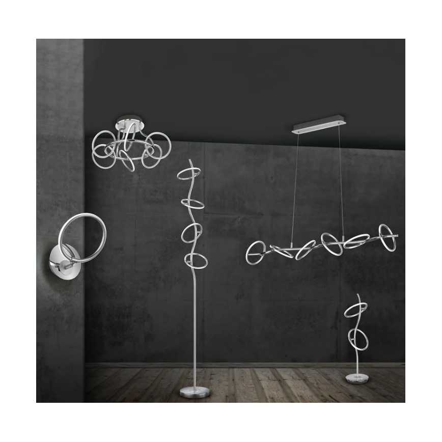 Trio - LED Prigušiva podna lampa OLYMPUS 4xLED/4,2W/230V