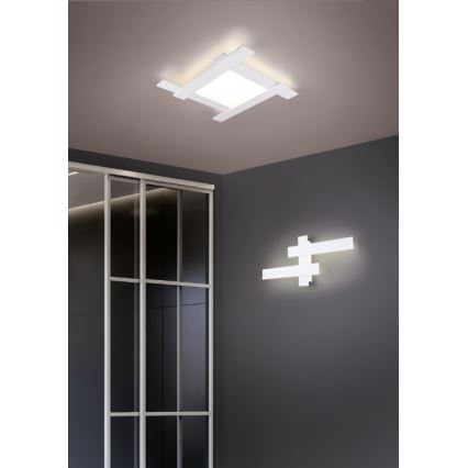 Trio - LED Prigušiva stropna svjetiljka BELFAST LED/18W/230V + LED/14W/230V 4000K