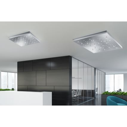 Trio - LED Prigušiva stropna svjetiljka TITUS LED/36W/230V 3000-6000K + daljinski upravljač