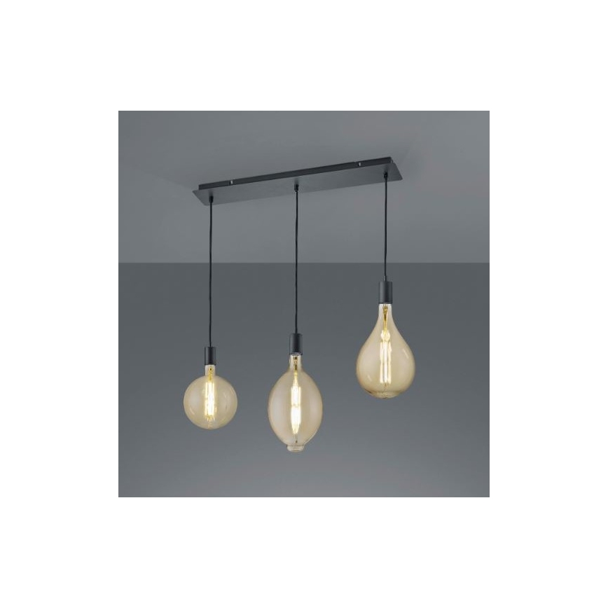 Trio - LED Prigušivi luster na sajli GINSTER 3xE27/8W/230V