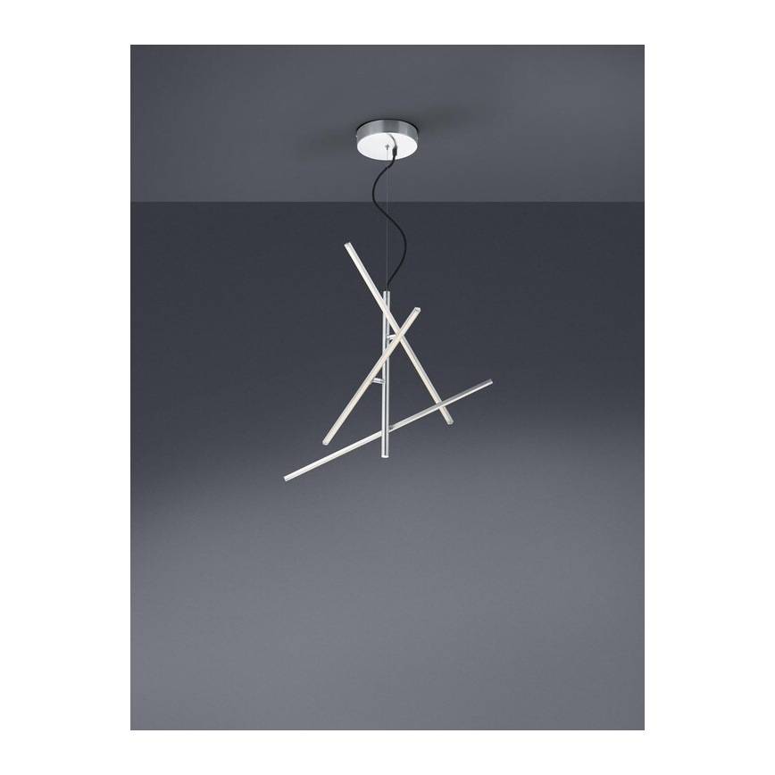 Trio - LED Prigušivi luster na sajli TIRIAC 3xLED/7,5W/230V