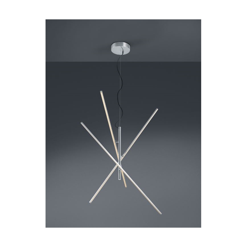 Trio - LED Prigušivi luster na sajli TIRIAC 3xLED/8,5W/230V