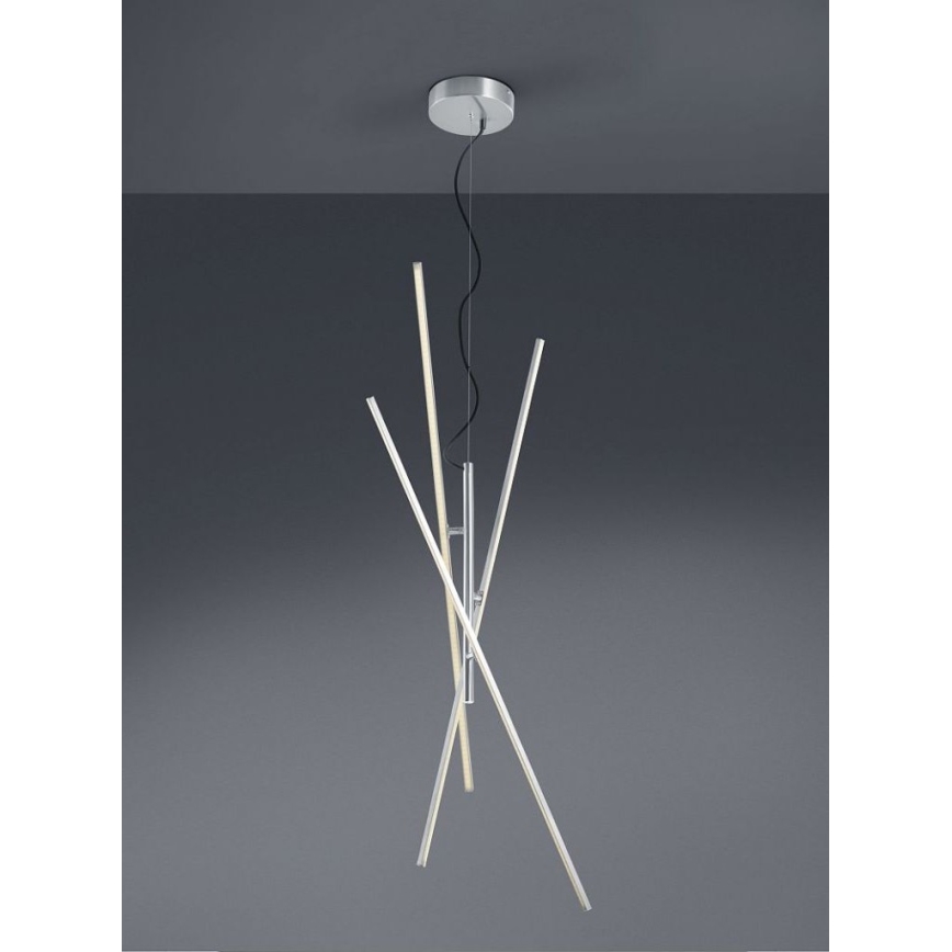 Trio - LED Prigušivi luster na sajli TIRIAC 3xLED/8,5W/230V