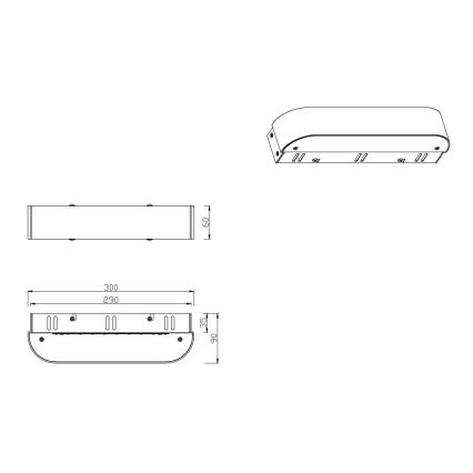 Trio - LED RGBW Prigušiva zidna svjetiljka ADRIANA LED/5,5W/230V 3000-6500K Wi-Fi + daljinski upravljač