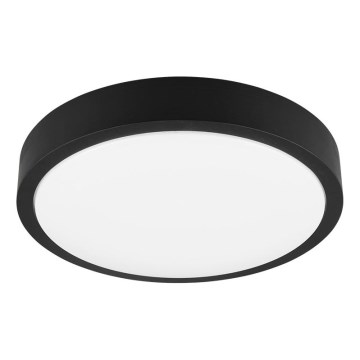 Trio - LED stropna svjetiljka ISEO, prigušiva, LED/24W/230V, 3000K, Ø 40 cm, crna