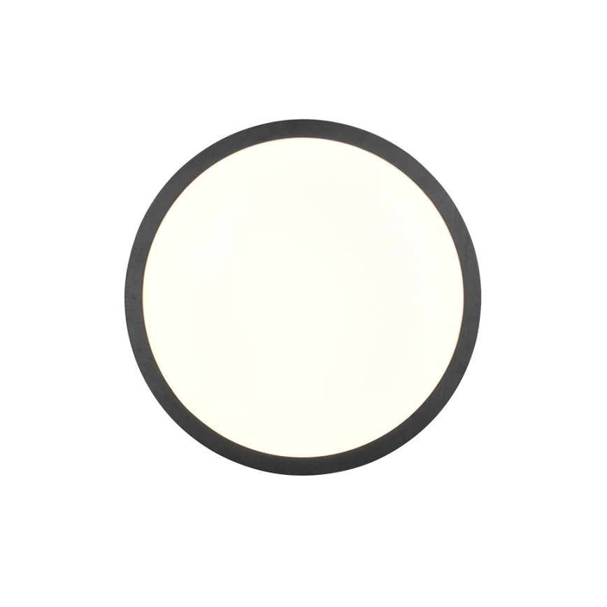 Trio - LED stropna svjetiljka ISEO, prigušiva, LED/24W/230V, 3000K, Ø 40 cm, crna