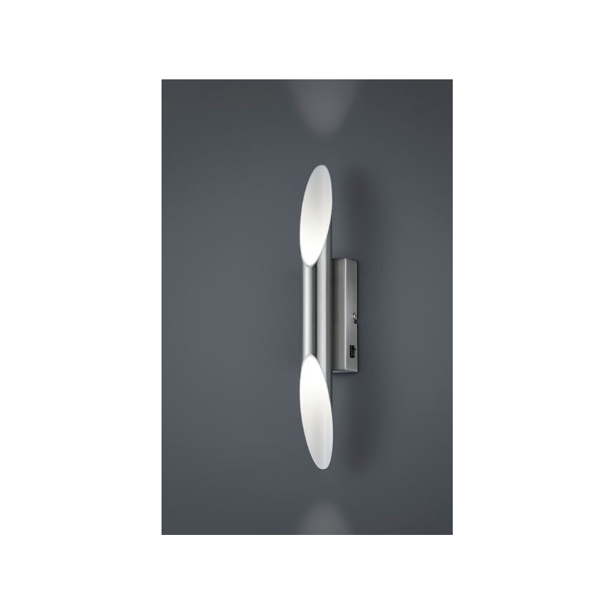Trio - LED Zidna svjetiljka BOLERO 2xLED/3,1W/230V CRI 90 mat krom
