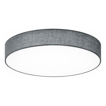 Trio - LUGANO LED stropna svjetiljka s mogućnošću prigušivanja, 22W, 230V, 3000K, promjer 40 cm, siva