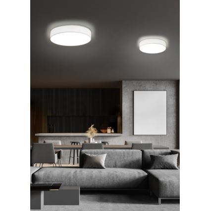Trio - LUGANO prigušivo LED stropno svjetlo 22W/230V 3000K Ø 40 cm bijelo